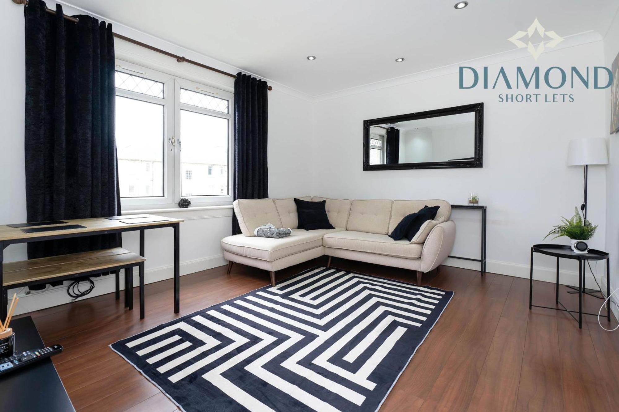 Cosy 2 Bed Apt West End Edinburgh Free Parking 外观 照片